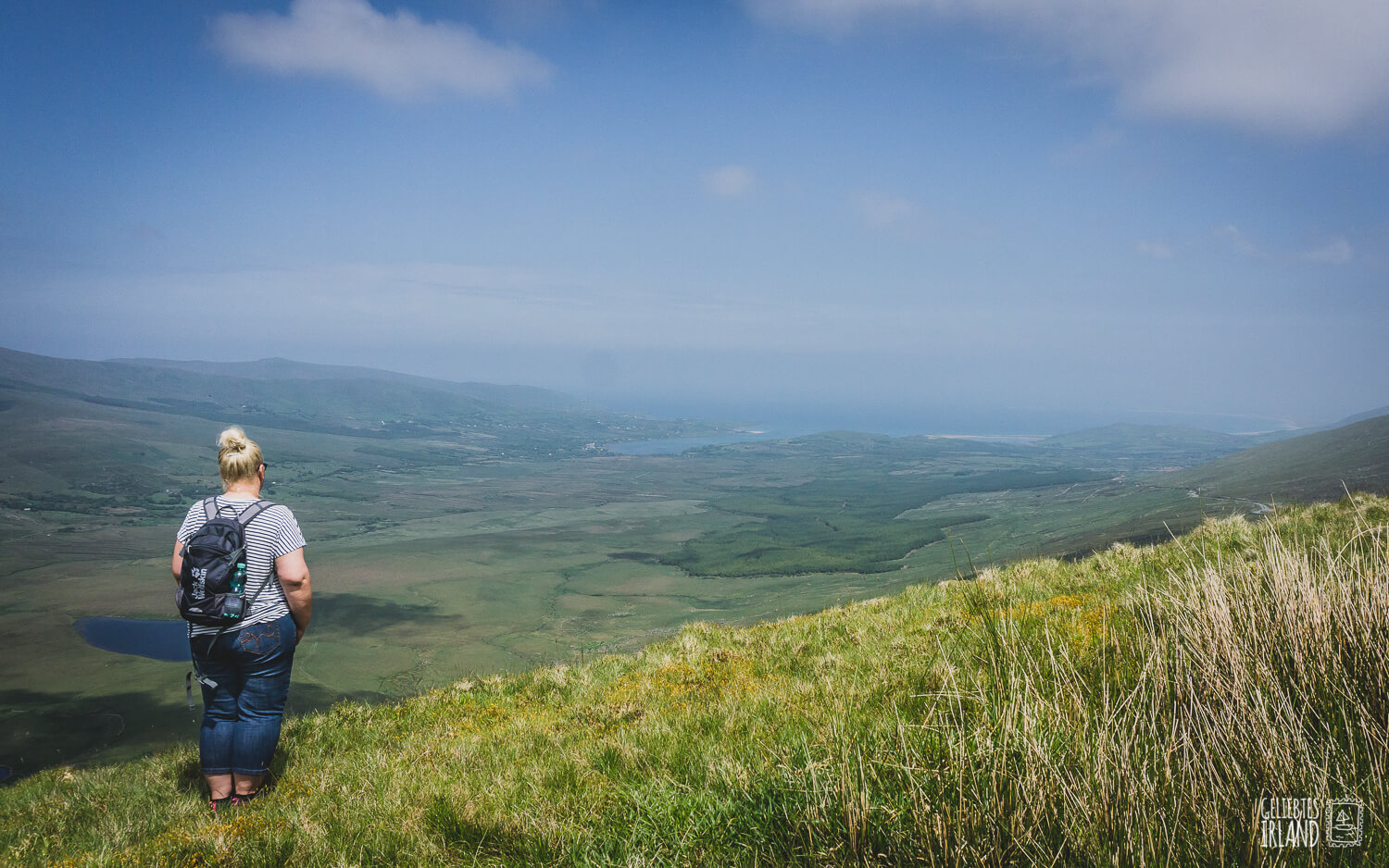 Blick am Connor Pass Dingle von geliebtes Irland